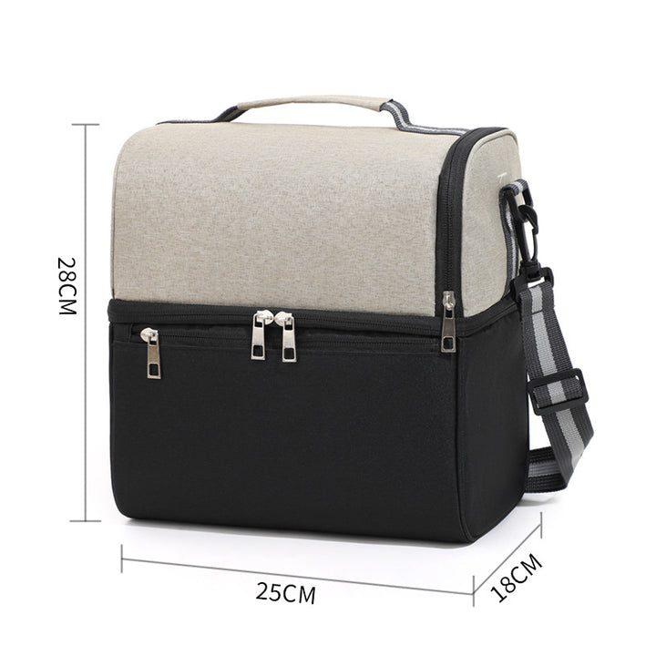 Ladies Multifunctional Cooler Bag with Insulated Double Chamber Kalsten