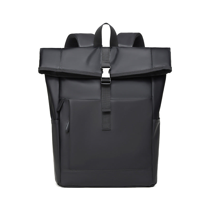 Modern Roll-Top Waterproof Backpack