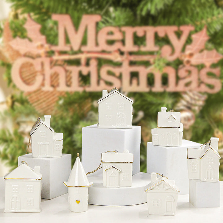 Decorative House-Shaped Ceramic Kalsten