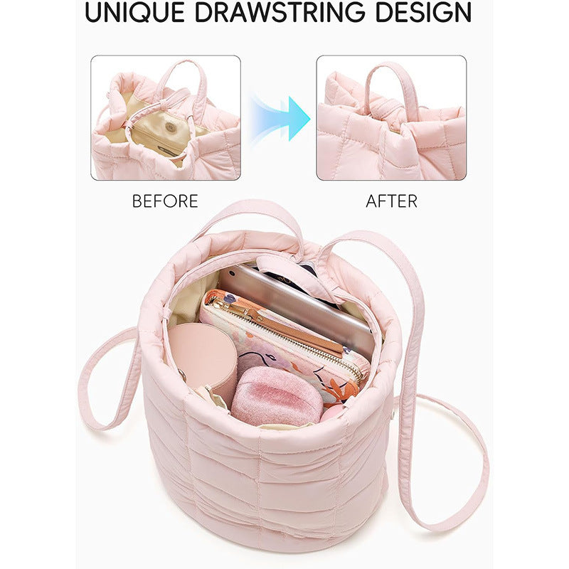 Modern backpack bag with practical drawstring opening Kalsten