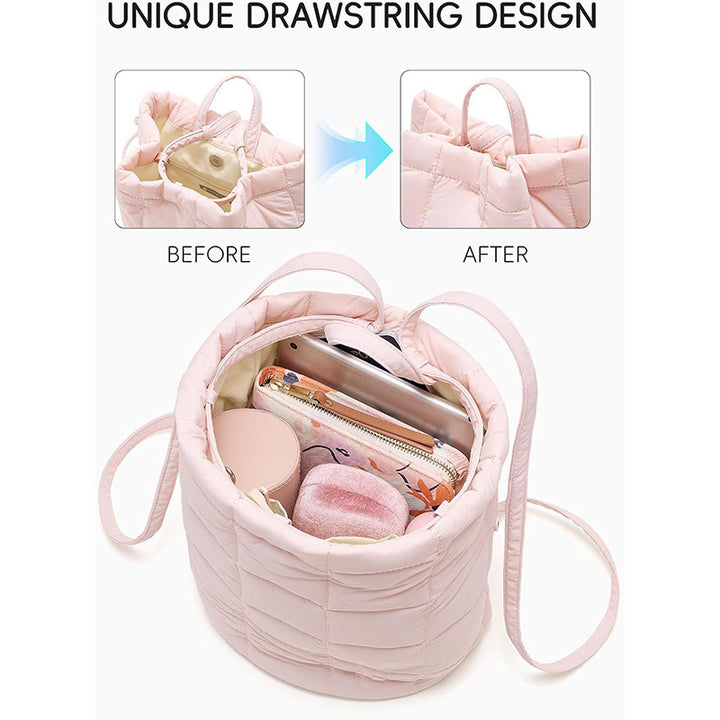 Modern backpack bag with practical drawstring opening Kalsten