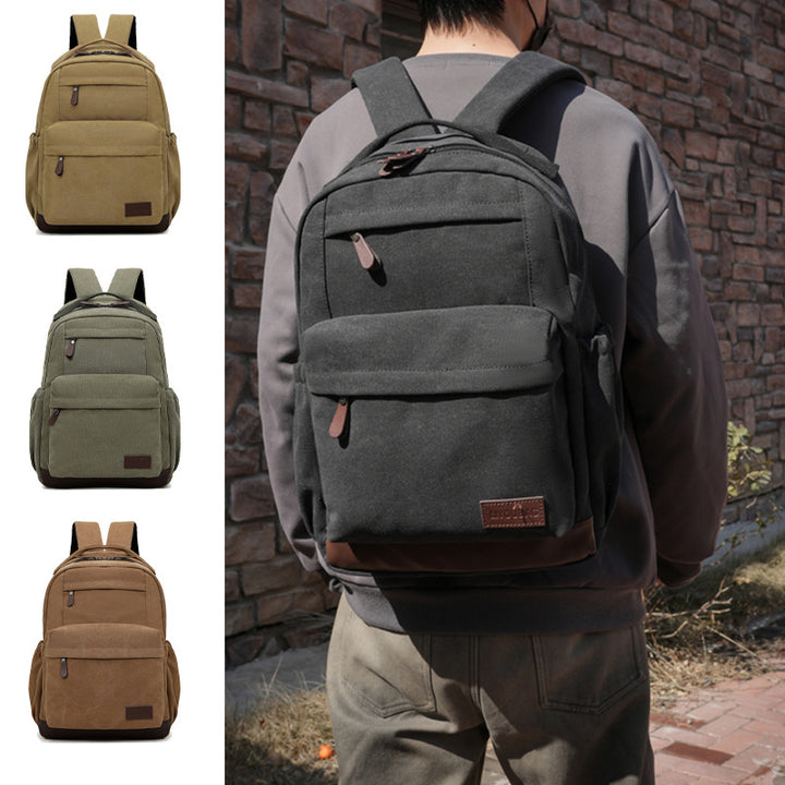 Versatile Canvas Backpack