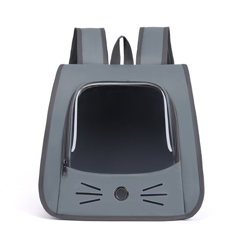 Unisex Pet Backpack with Transparent Viewing Window Kalsten