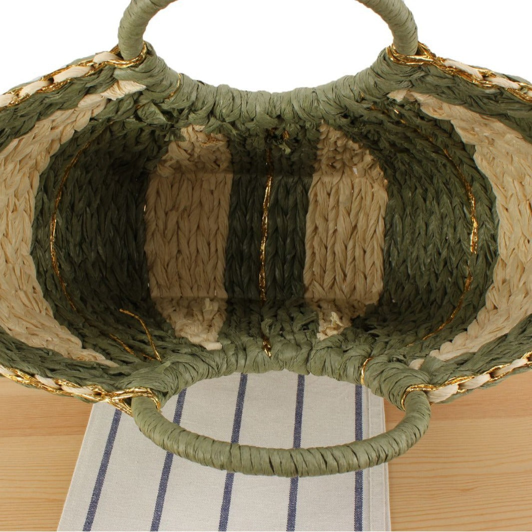 Boho-Chic Basket Bag Kalsten