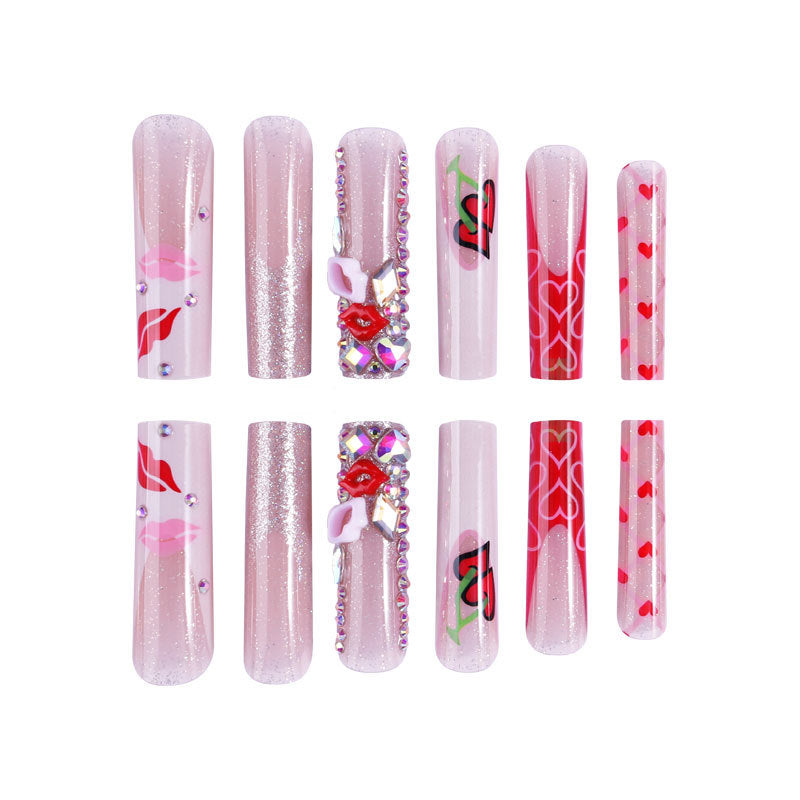 Decorative Press-On Nail Set