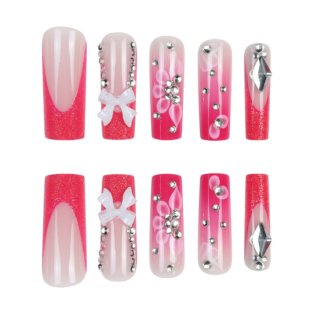 Decorative Nail Art Press-On Set Kalsten
