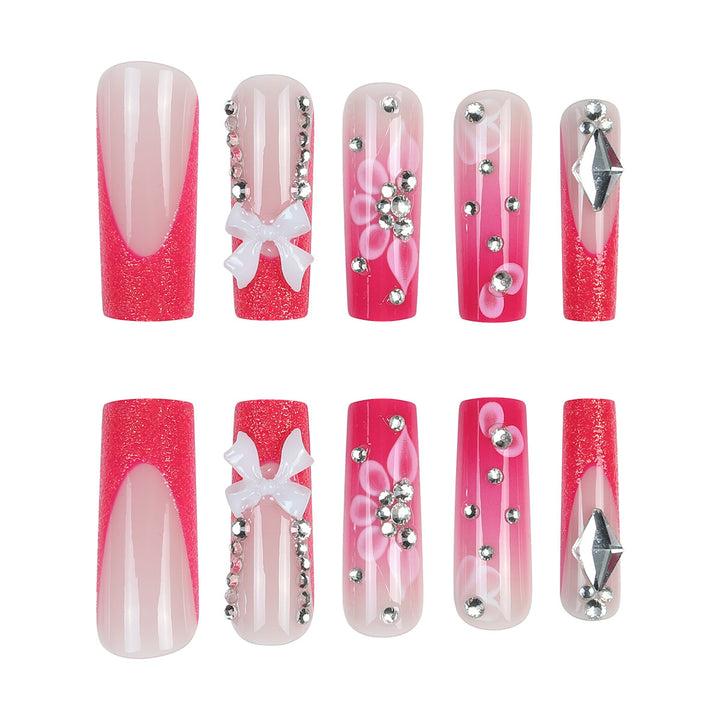 Decorative Nail Art Press-On Set Kalsten
