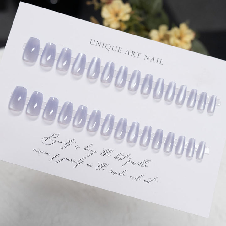 Glossy Acrylic Press-On Nail Set