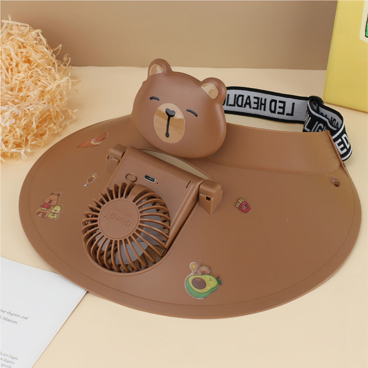 Women's Portable Mini-Fan in Cute Panda Design Kalsten