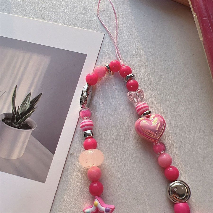 Cute Animal-Themed Beaded Phone Strap Kalsten