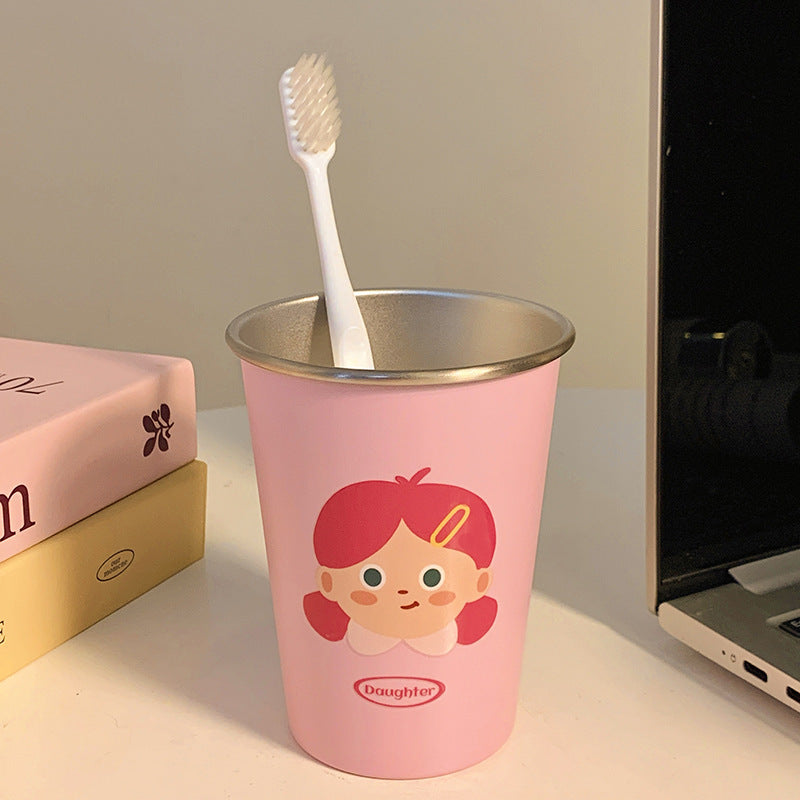 Wall-mounted toothbrush holder with playful design Kalsten