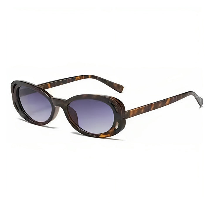Ladies Cat-Eye Sunglasses with elegant, transparent frame and UV protection Kalsten