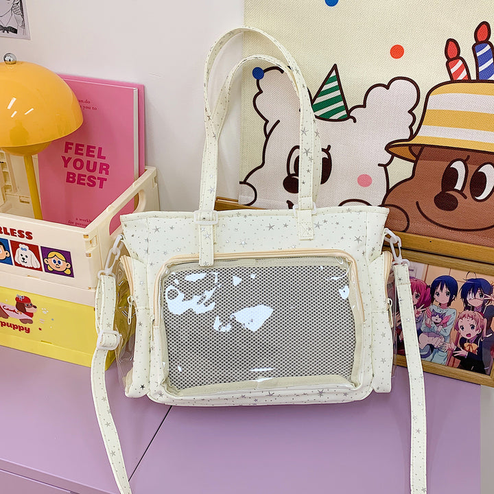 Cute Transparent Organizer Crossbody Bag Kalsten