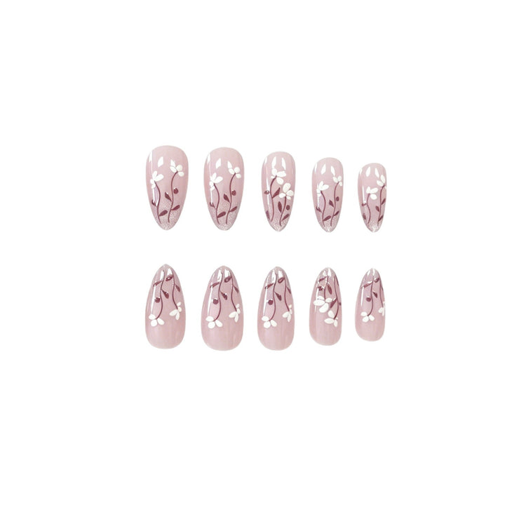 Floral Acrylic Nail Art Enhancements Kalsten 1789915831