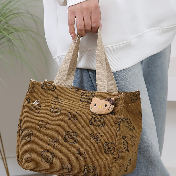 Cute Fun Cartoon Themed Mini Tote Bag Kalsten
