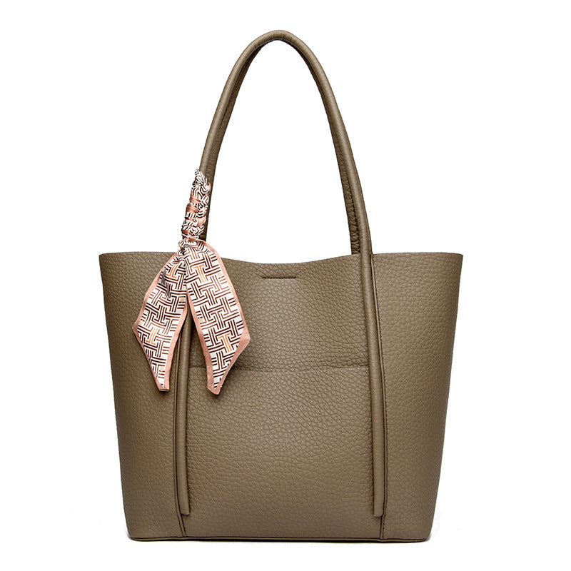 Textured Leather Tote Bag Kalsten