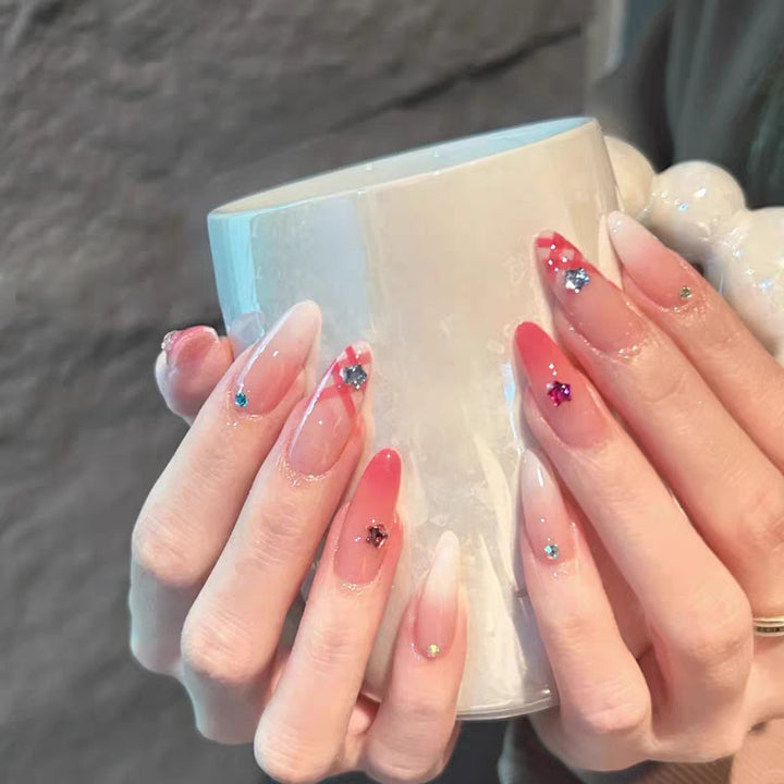 Acrylic Square Press-On Nail Set Kalsten