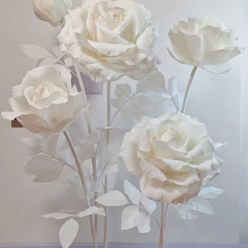 Elegant Decorative Paper Rose Arrangement