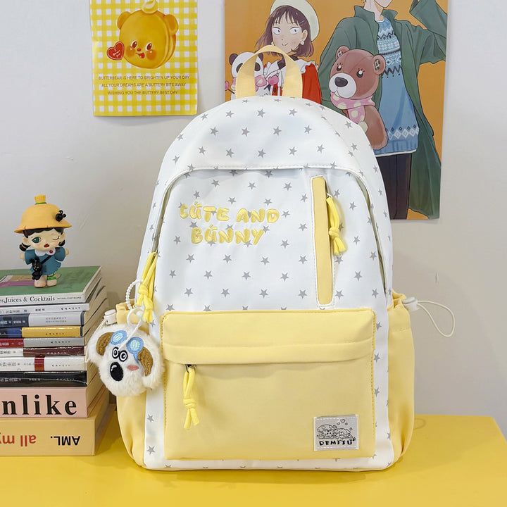 Cute Animal-Themed Canvas Backpack Kalsten