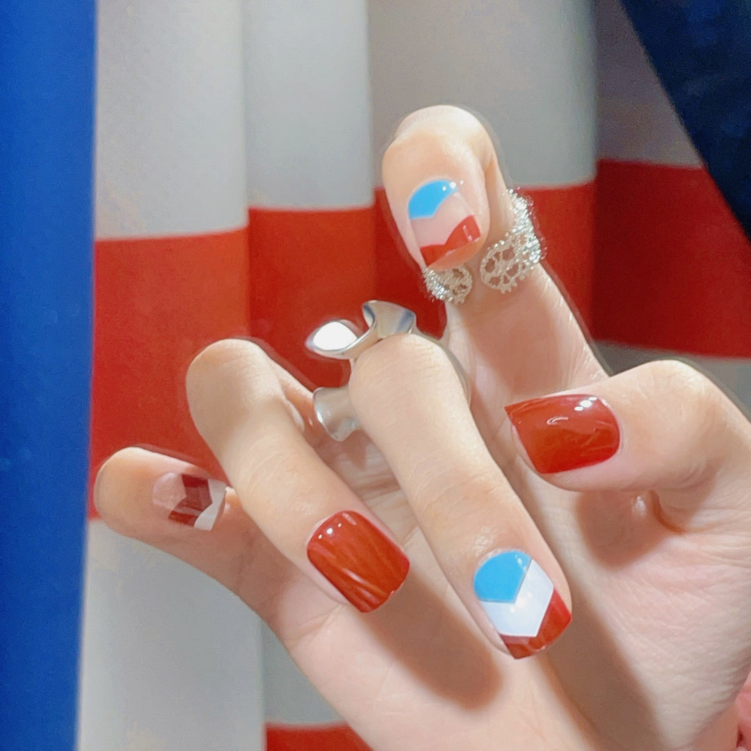 Artistic Press-On Nail Design Kit