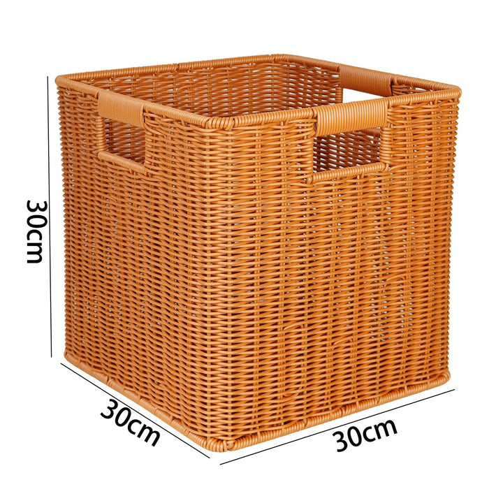 Handcrafted Natural Wicker Storage Basket Kalsten