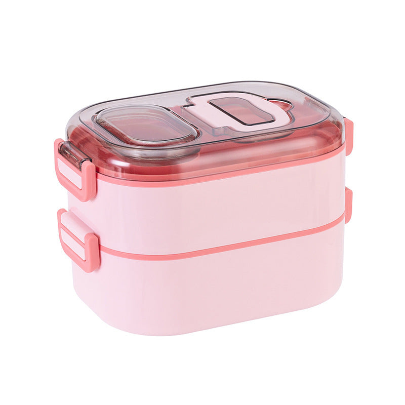 Airtight Food Storage Container with Integrated Lid