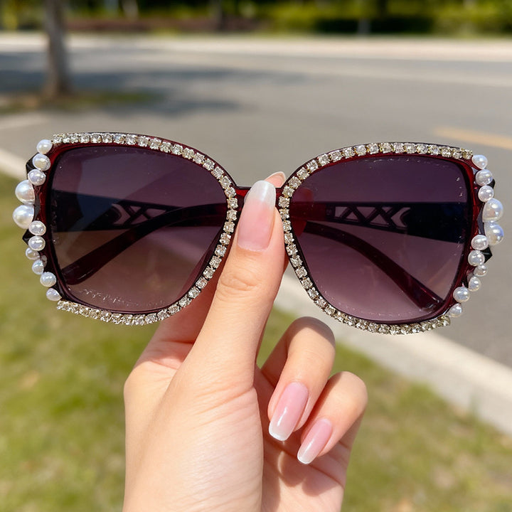 Ornate Cat-Eye Sunglasses Kalsten