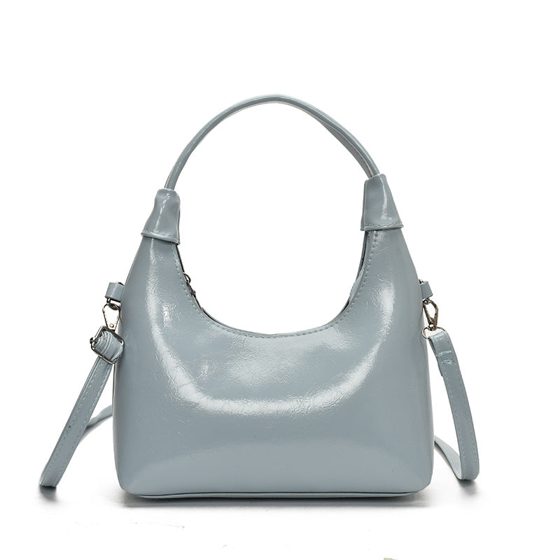 Contemporary Structured Satchel Handbag