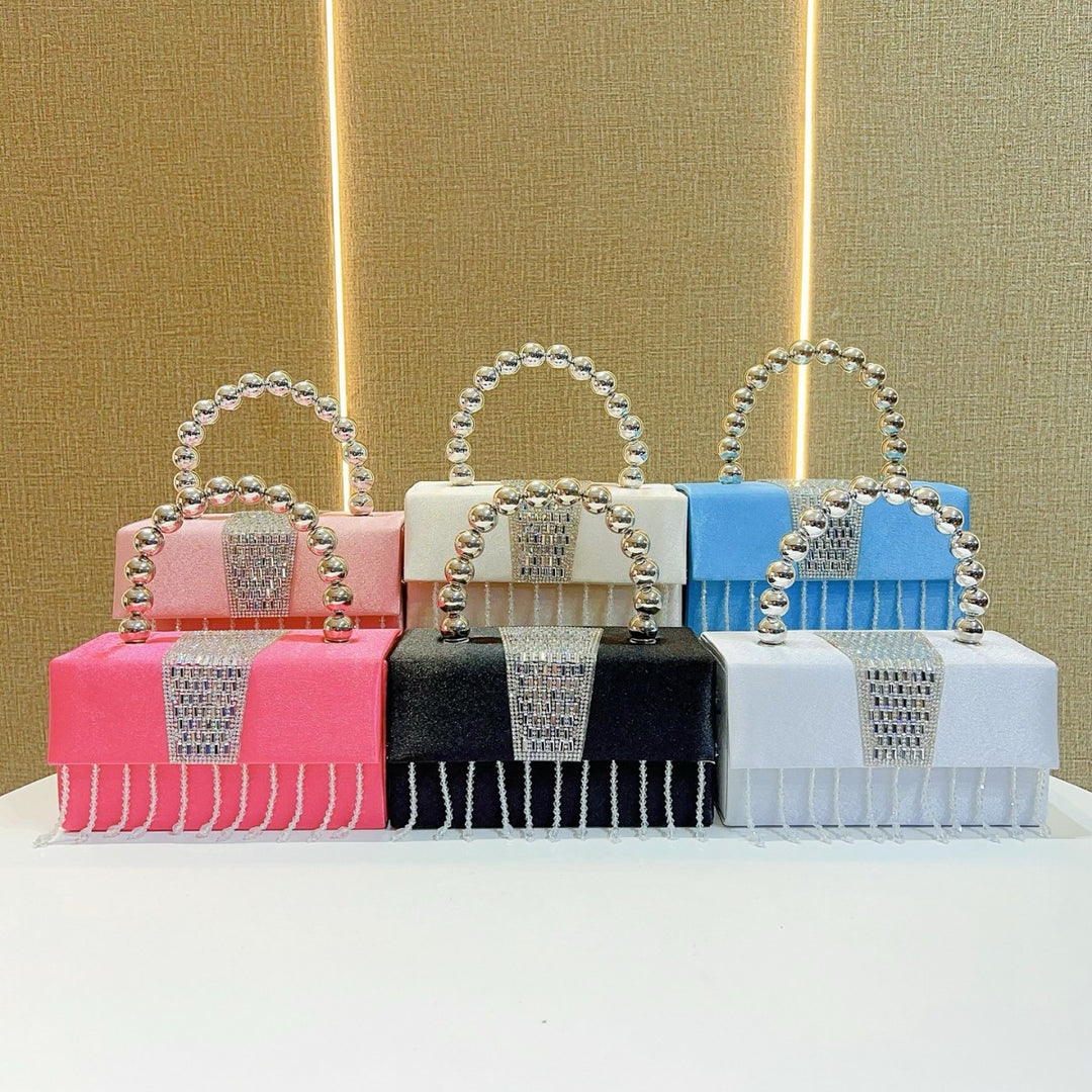 Vintage-Inspired Beaded Evening Handbag