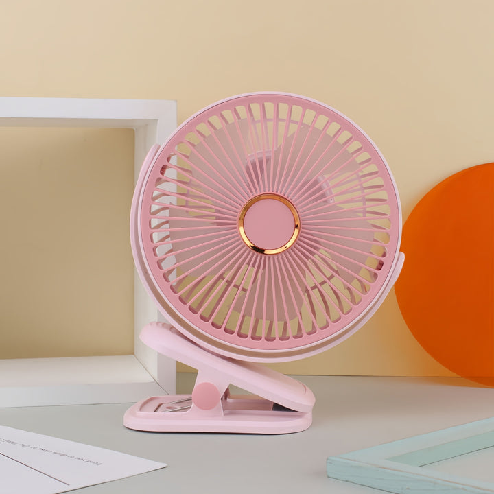 Women Portable Table Fan with Adjustable Head and Quiet Operating Noise Kalsten