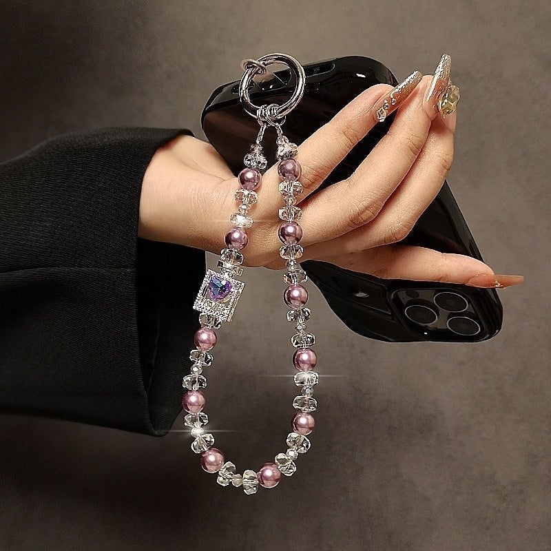 Crystal Beaded Charm Keychain Kalsten