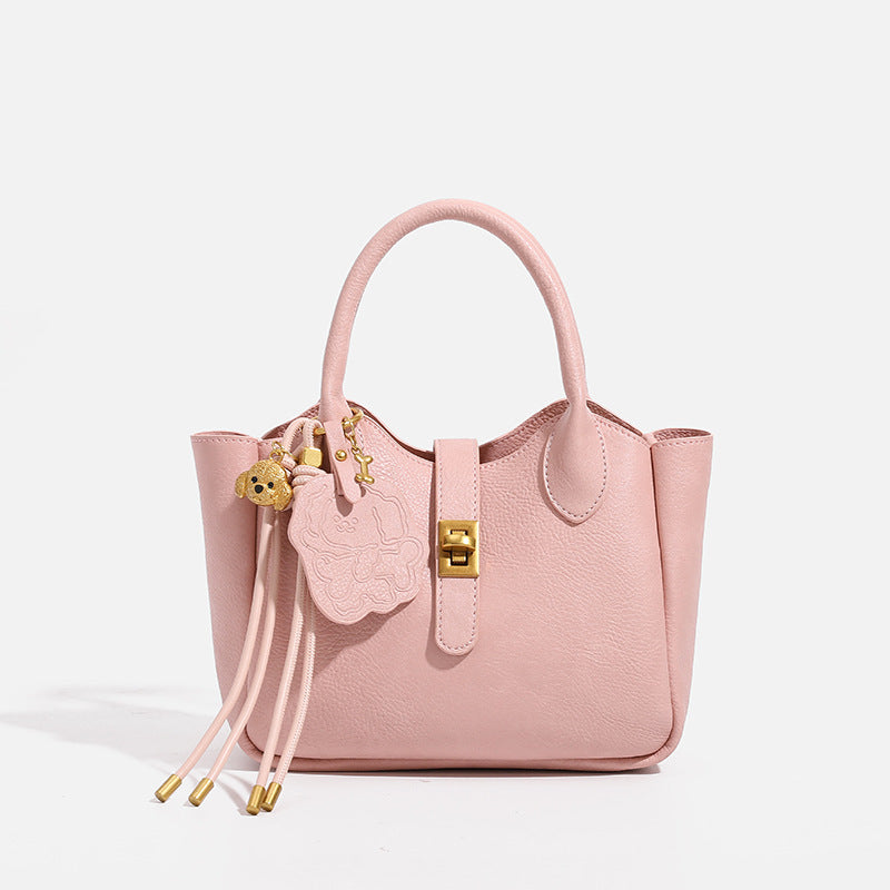 Chic Structured Handheld Tote Bag