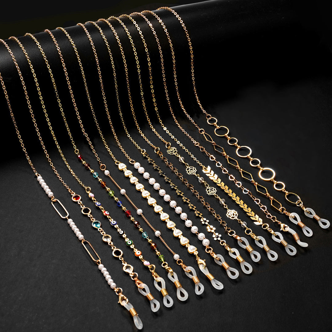 Colorful Beaded Eyewear Chain kalsten 1786688581