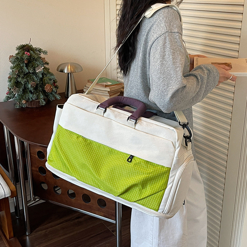 Multi-Functional Canvas Travel Duffle Bag Kalsten