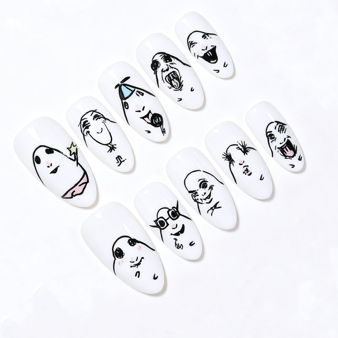 Creative Character Nail Art Tips Kalsten