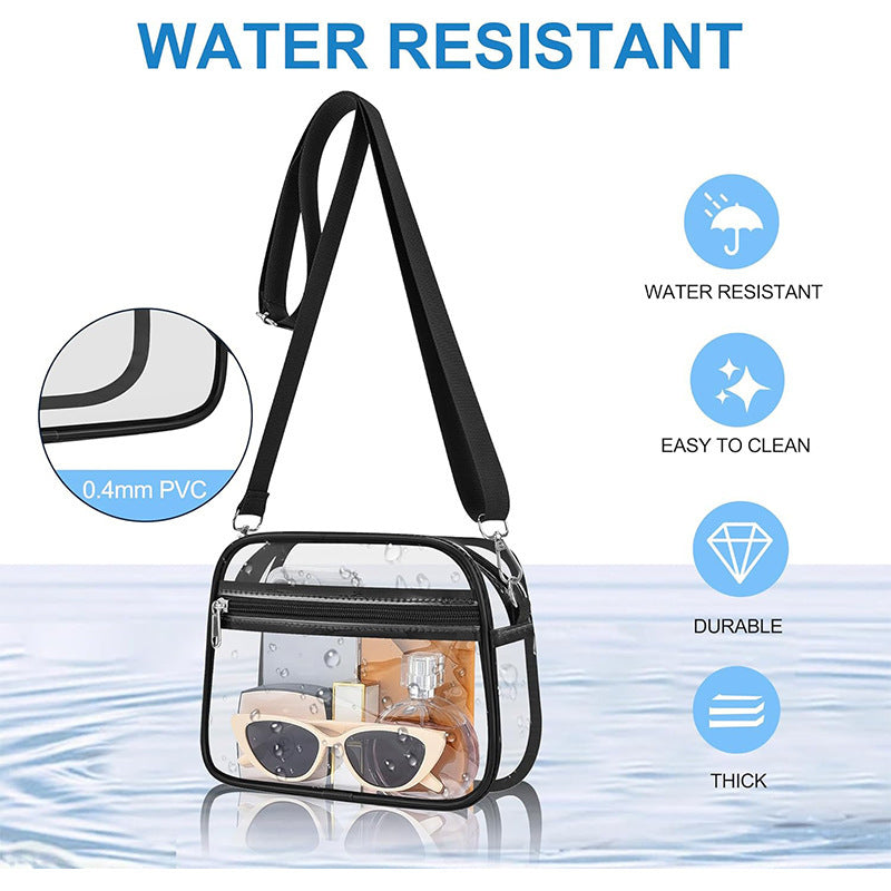 Practical Transparent Shoulder Bag Kalsten