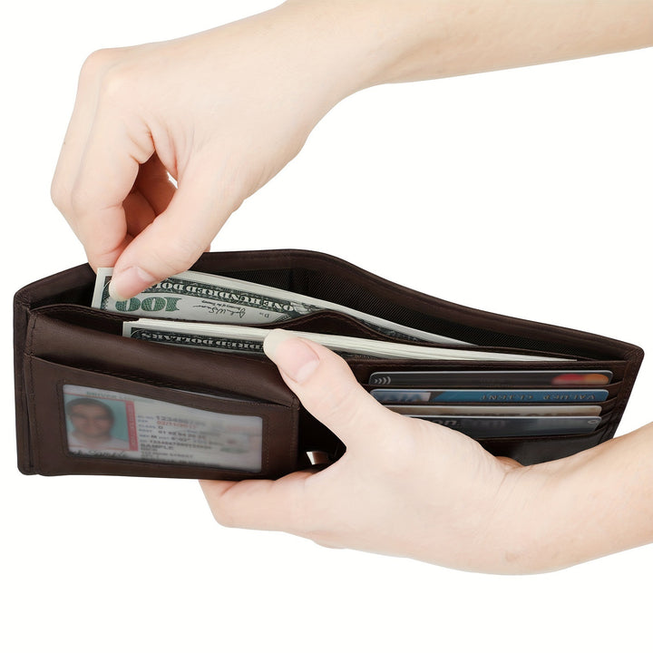 Spacious Multi-Card Leather Wallet Kalsten