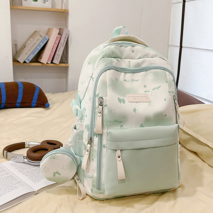Trendy Patterned Backpack Kalsten