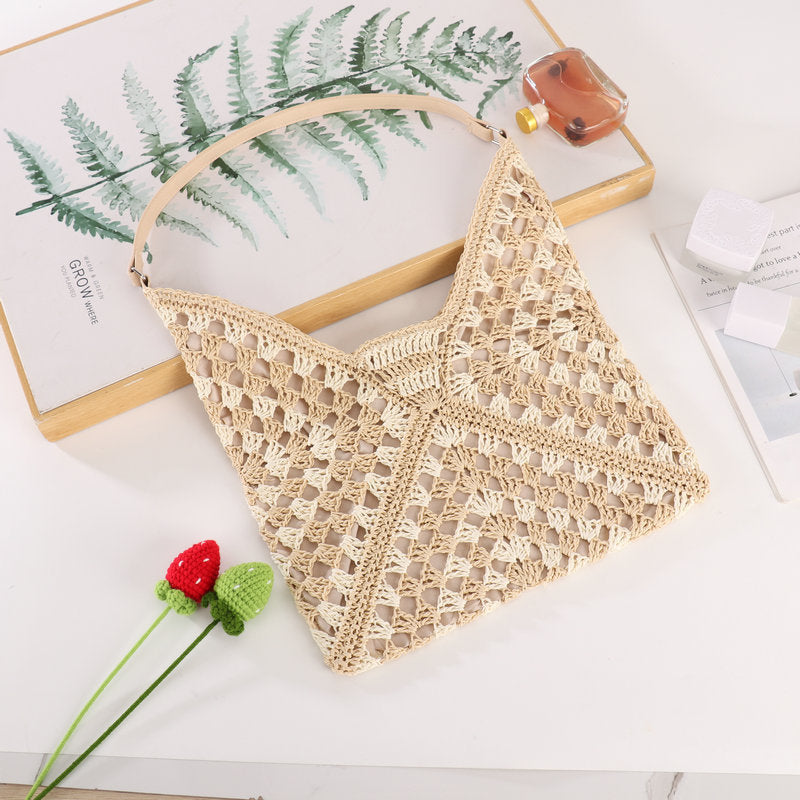 Handcrafted macrame shoulder bag with stylish design Kalsten