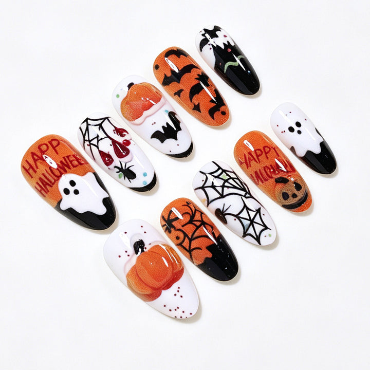 Halloween Theme Nail Art Kalsten