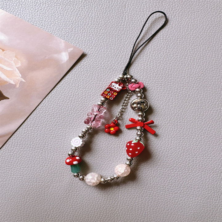 Creative Beaded Phone Charm Strap Kalsten