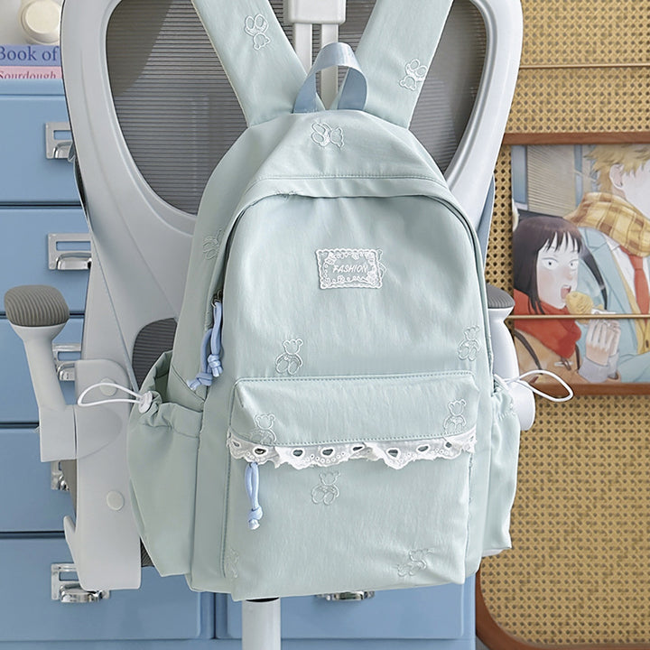 Charming Embroidered Backpack Kalsten