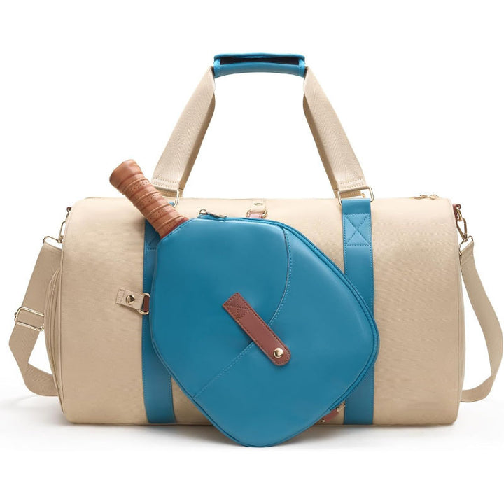 Sporty travel bag with integrated racket cover Kalsten