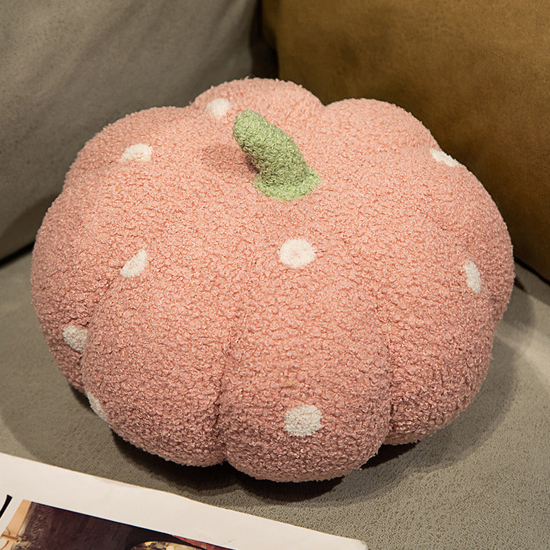 Plush cat cuddle pillow with large glitter eyes