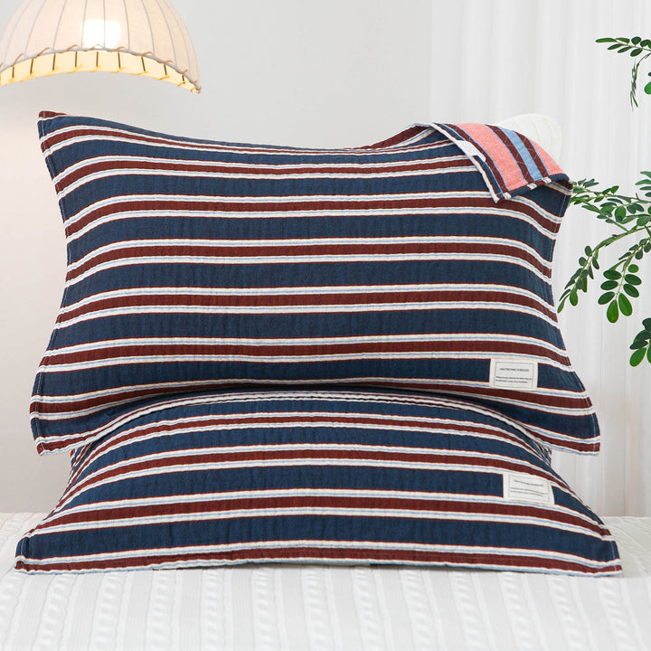 Ladies pillowcases with modern stripe pattern Kalsten