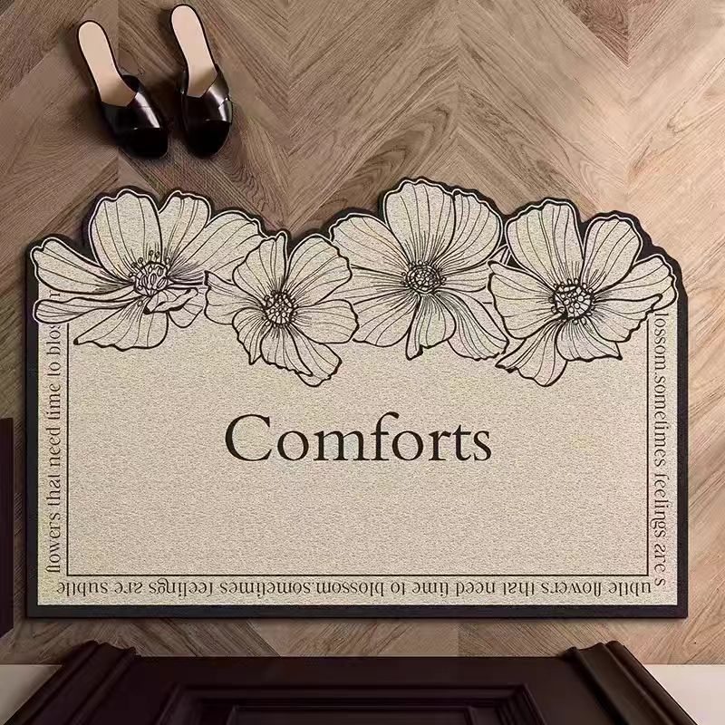 Floral Welcome Mat Kalsten