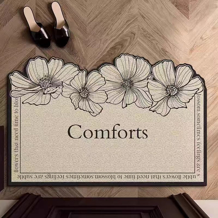 Floral Welcome Mat Kalsten
