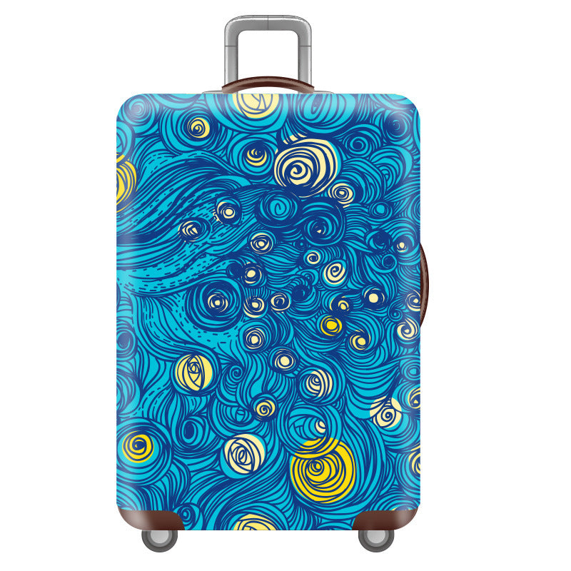 Unisex Hard-shell Travel Suitcase with Funny Panda Design Kalsten