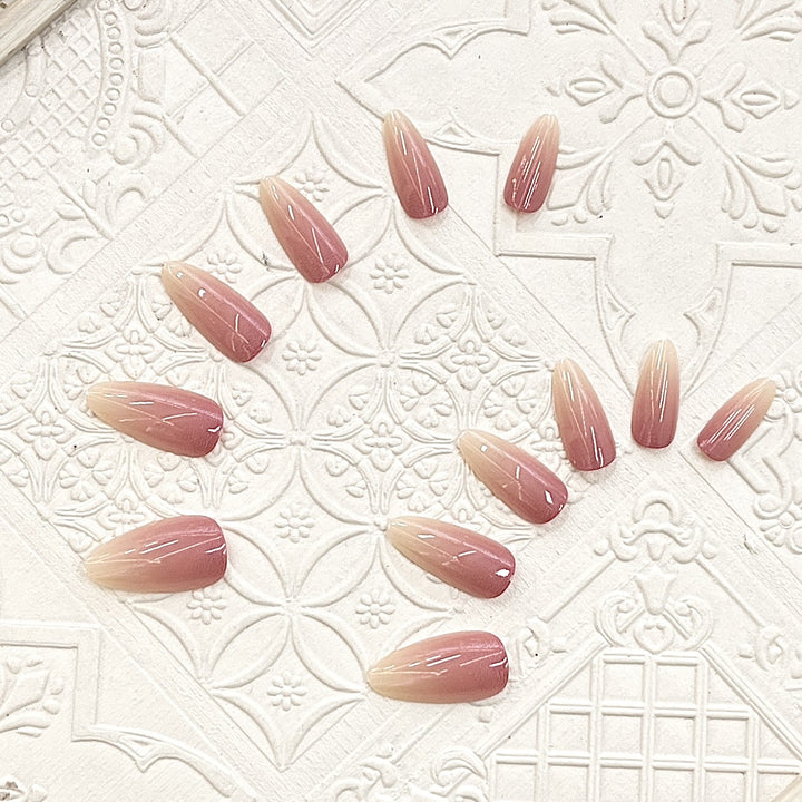 Elegant Ombre Press-On Nails Kalsten