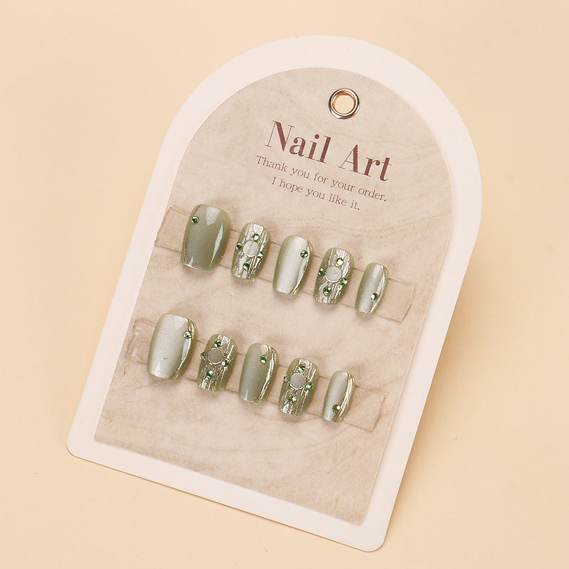 Themed Nail Art Press-On Nails with Cute Character and Bow Designs Kalsten